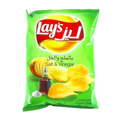 ليز شيبس ملح و خل  35 غم